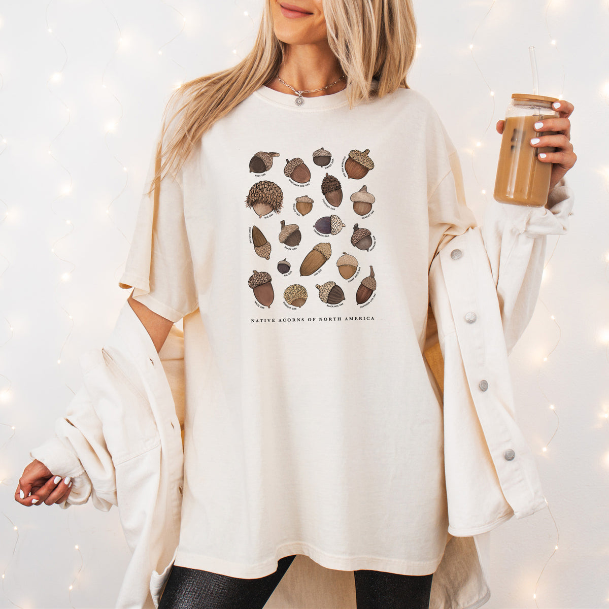 Native Acorns of North America - Unisex Comfort Colors Garment-Dyed Heavyweight T-shirt
