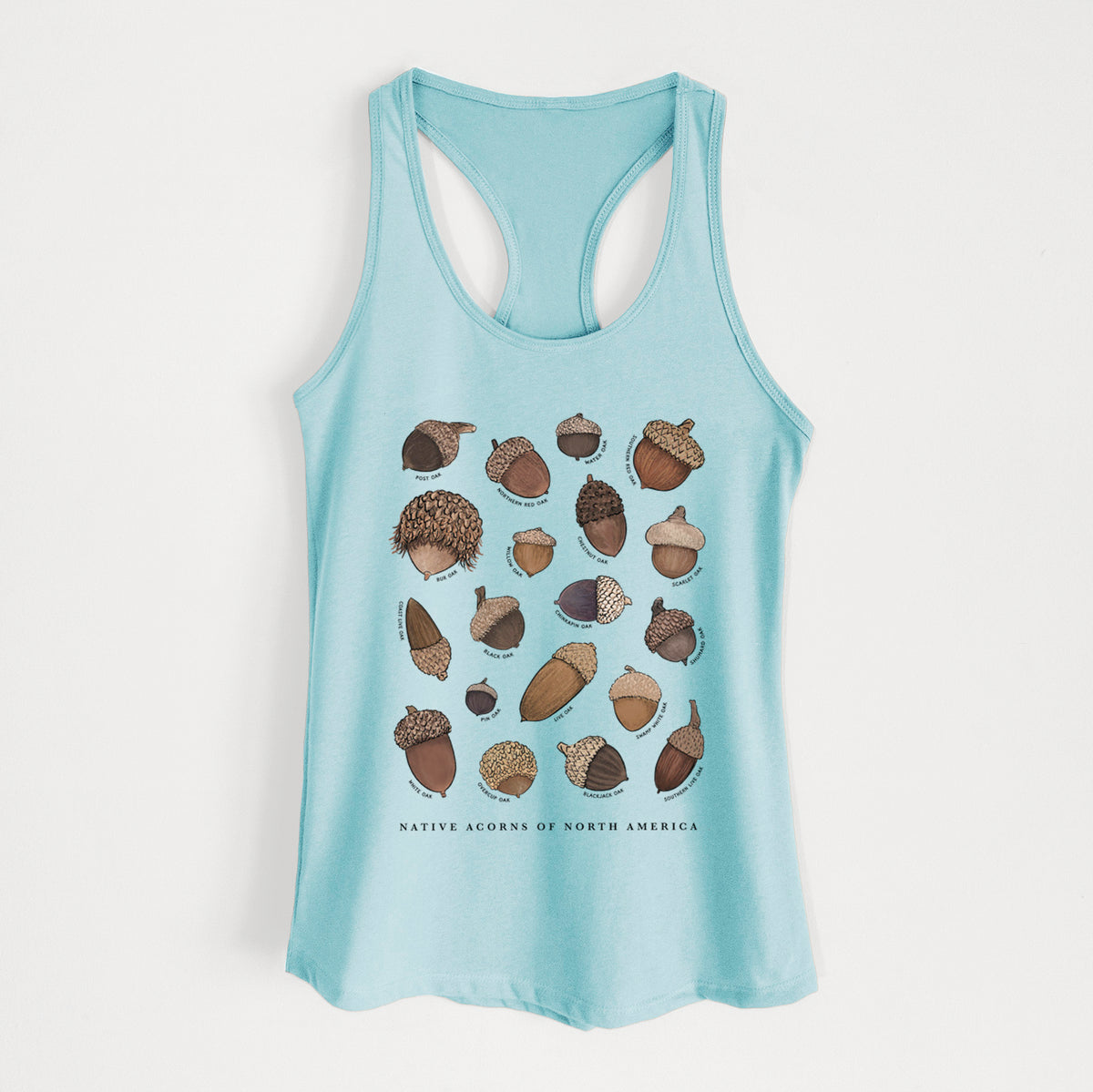 Native Acorns of North America - Women's Racerback Tanktop
