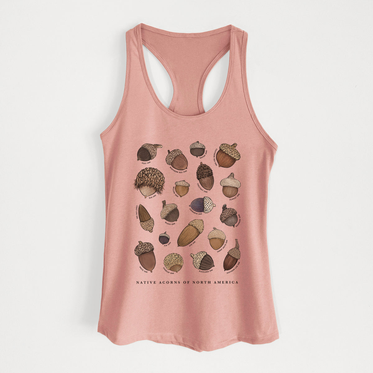 Native Acorns of North America - Women's Racerback Tanktop