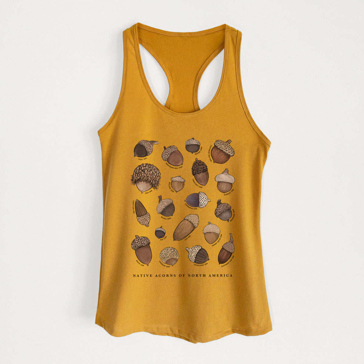 Native Acorns of North America - Women's Racerback Tanktop
