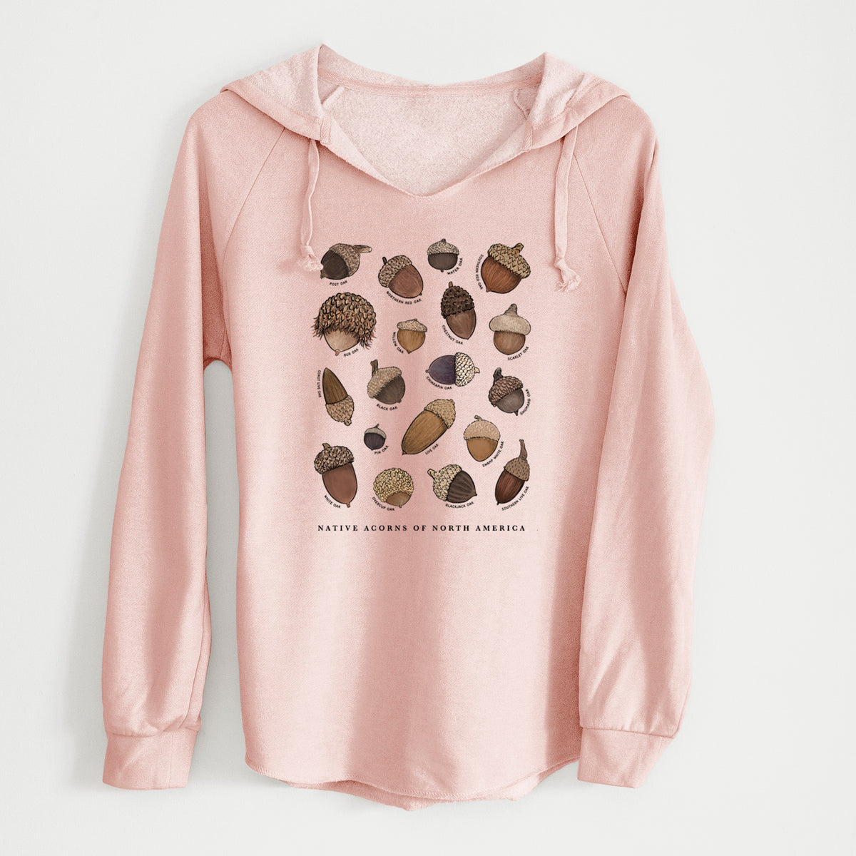 Native Acorns of North America - Cali Wave Hooded Sweatshirt