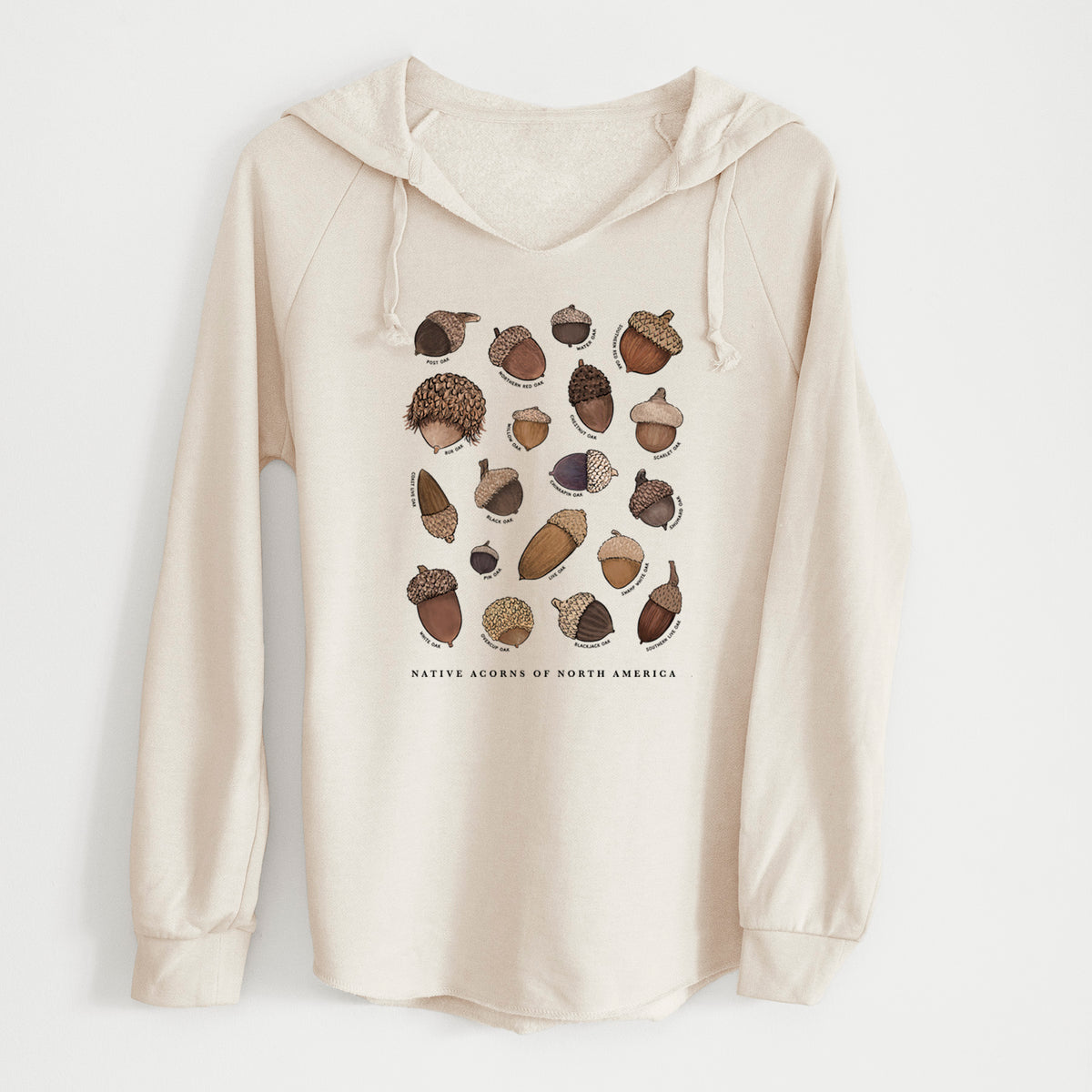 Native Acorns of North America - Cali Wave Hooded Sweatshirt