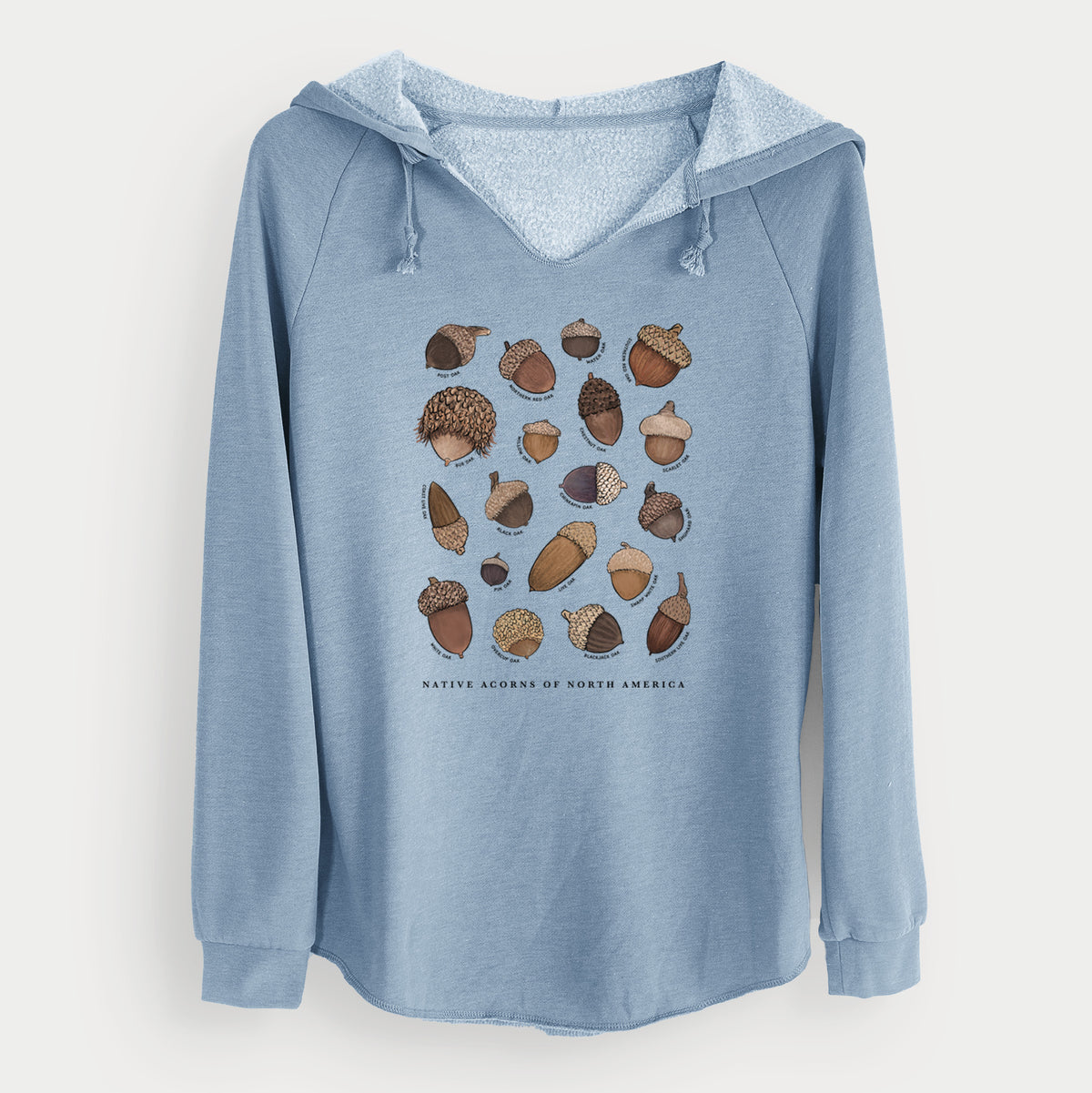 Native Acorns of North America - Cali Wave Hooded Sweatshirt