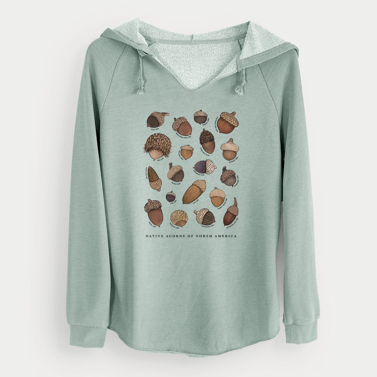 Native Acorns of North America - Cali Wave Hooded Sweatshirt