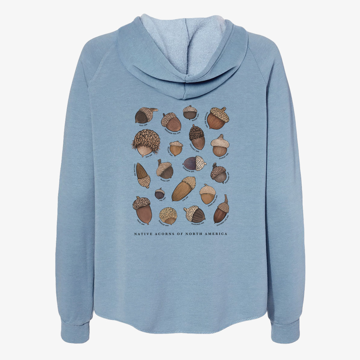 Native Acorns of North America - Women's Cali Wave Zip-Up Sweatshirt