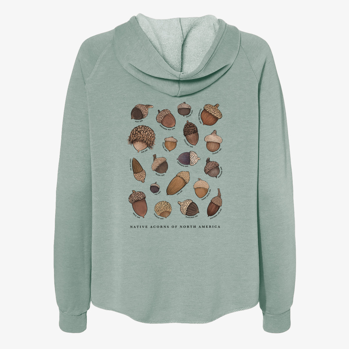 Native Acorns of North America - Women's Cali Wave Zip-Up Sweatshirt