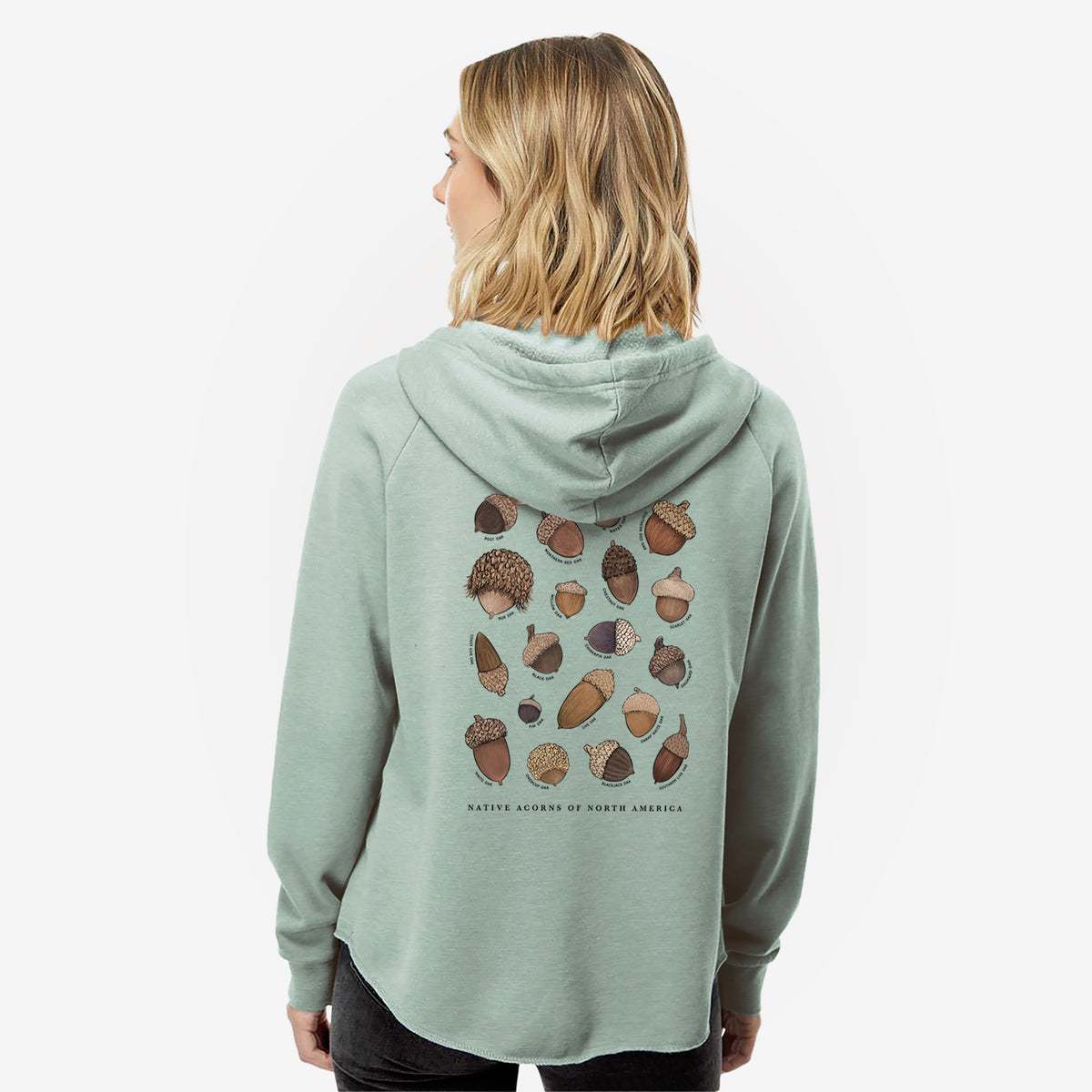 Native Acorns of North America - Women's Cali Wave Zip-Up Sweatshirt