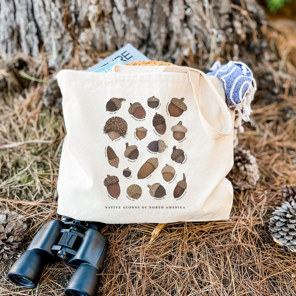 Native Acorns of North America - Tote Bag