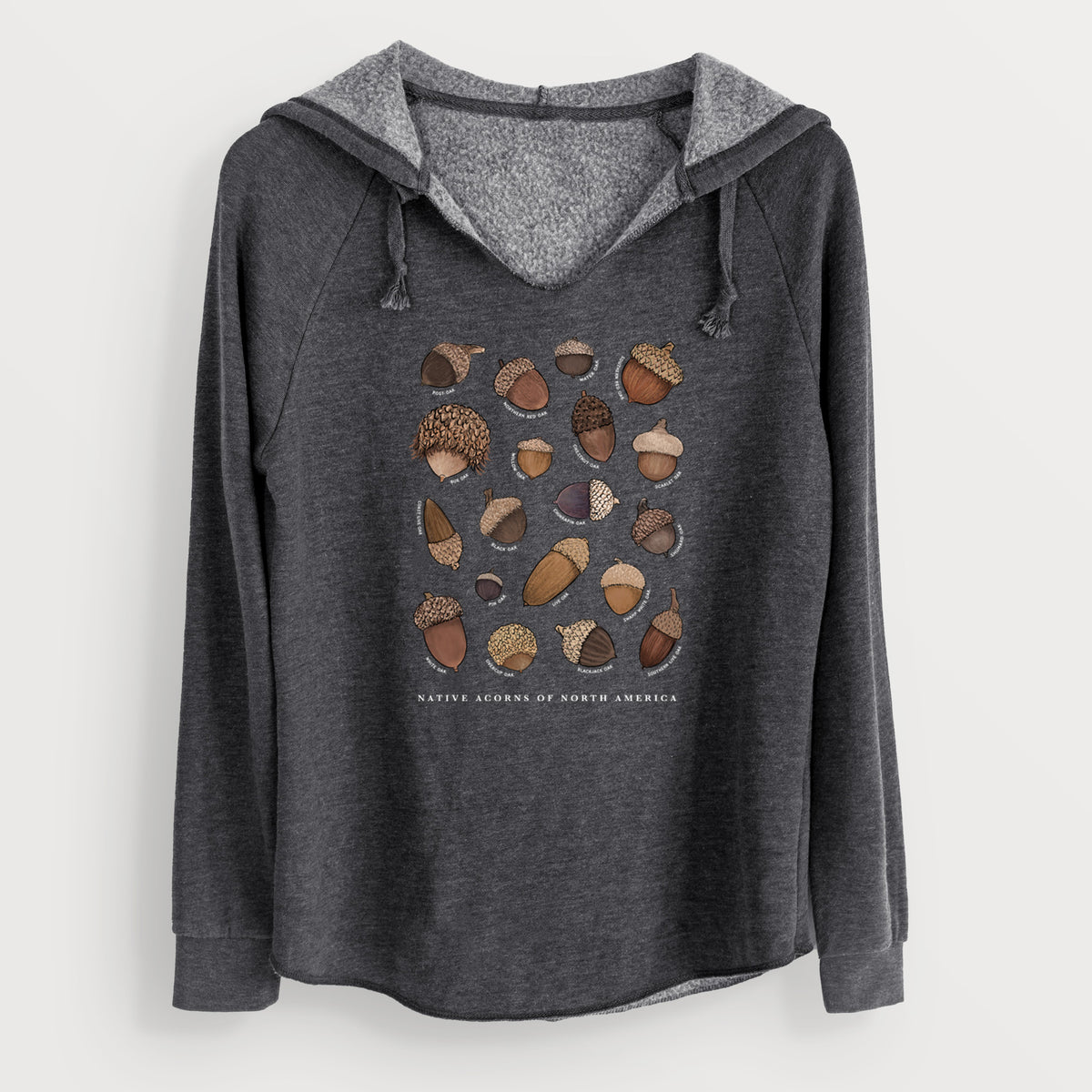 Native Acorns of North America - Cali Wave Hooded Sweatshirt