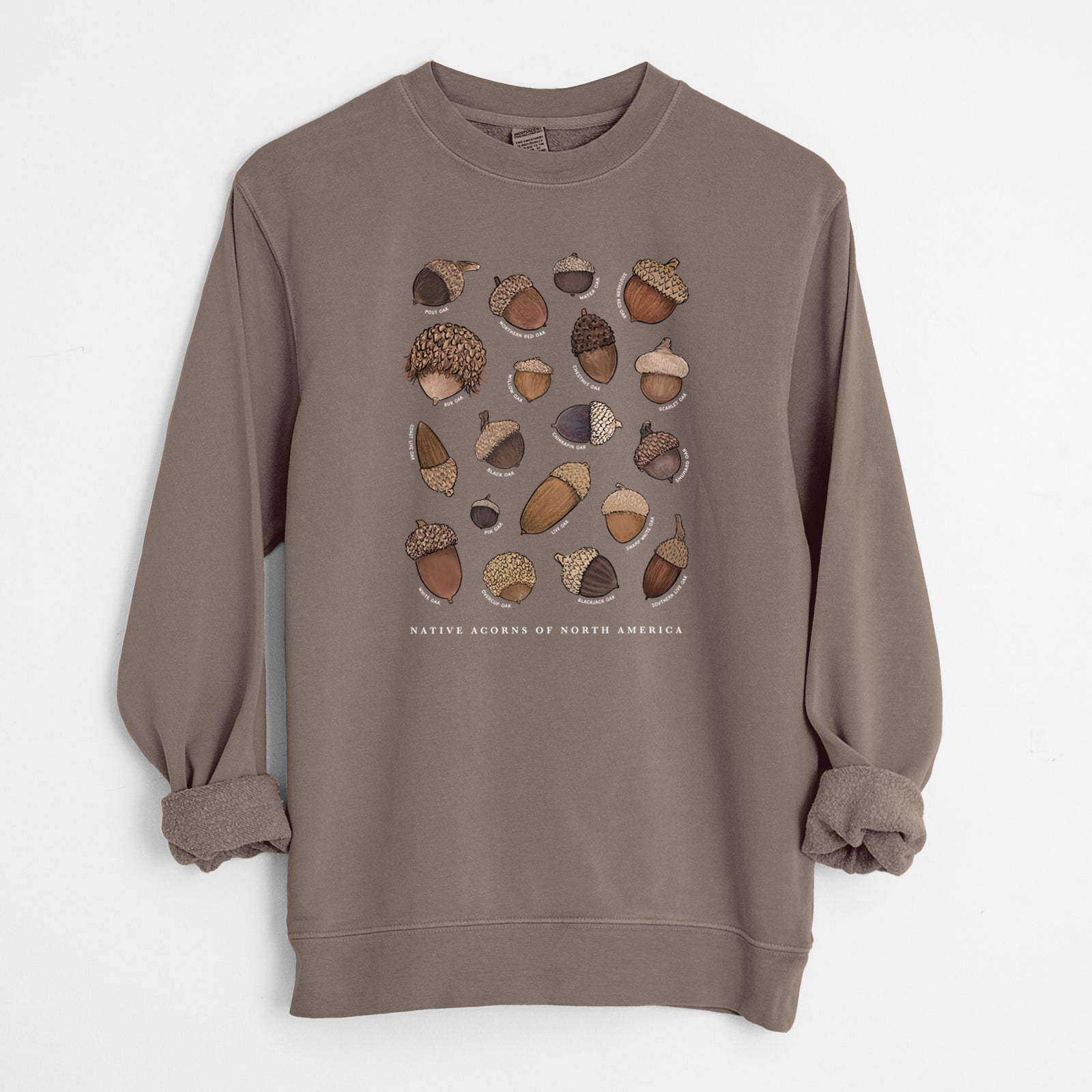 Unisex Pigment Dyed Crewneck Sweatshirt | Because Tees - BeCause Tees