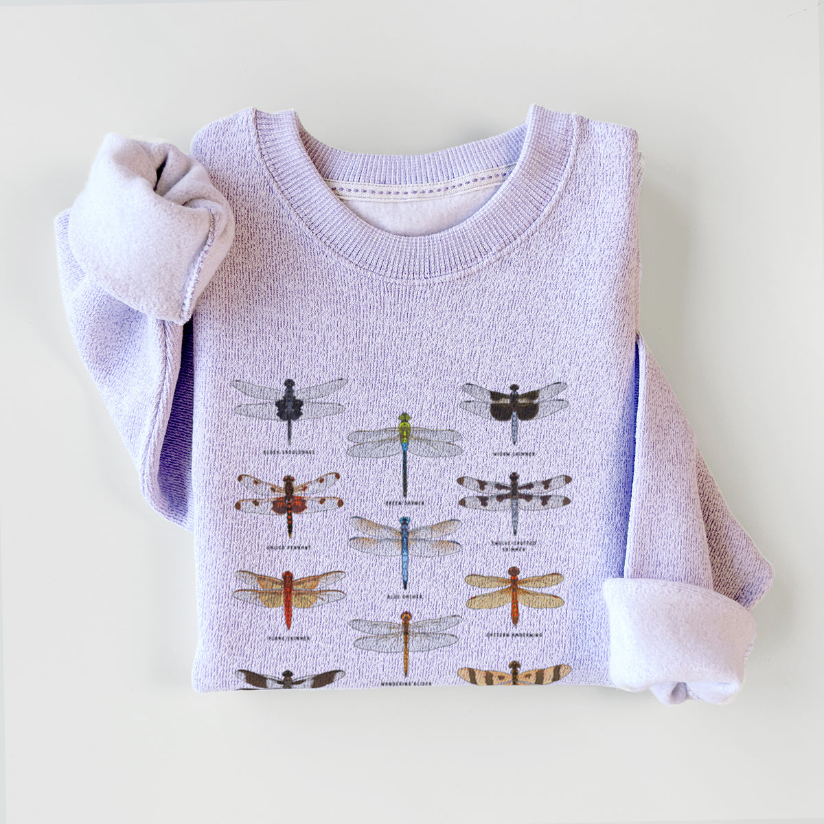 Common Dragonflies of North America - Knit Sweatshirt