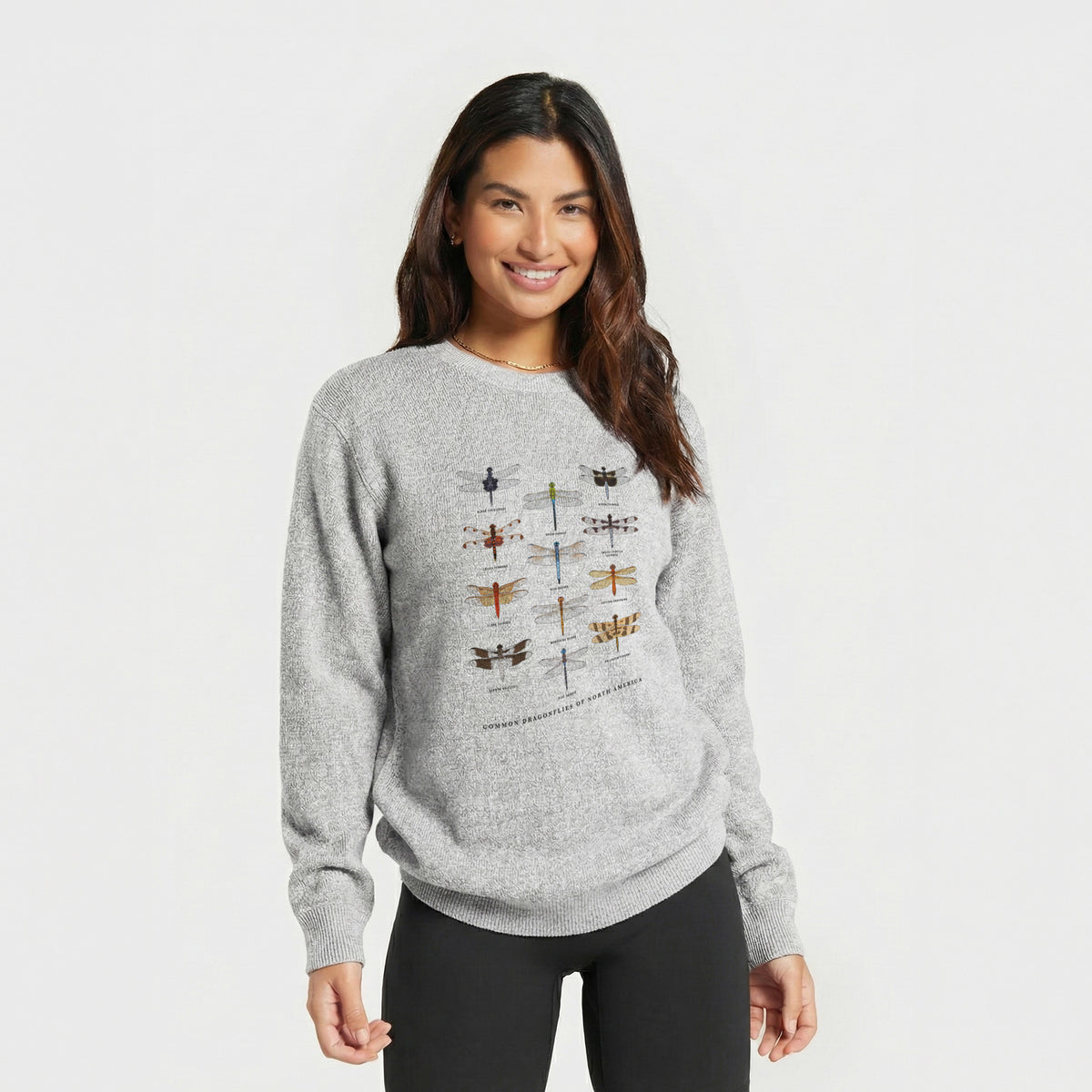 Common Dragonflies of North America - Knit Sweatshirt