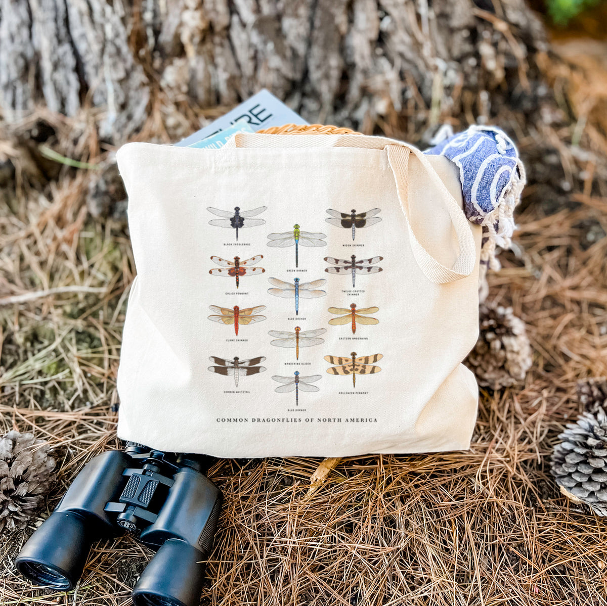Common Dragonflies of North America - Tote Bag