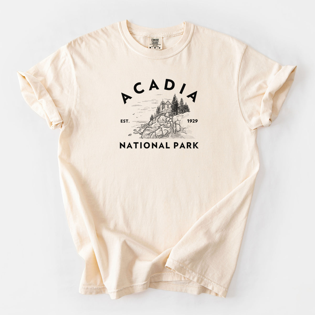 Acadia National Park - Unisex Comfort Colors Garment-Dyed Heavyweight T-shirt