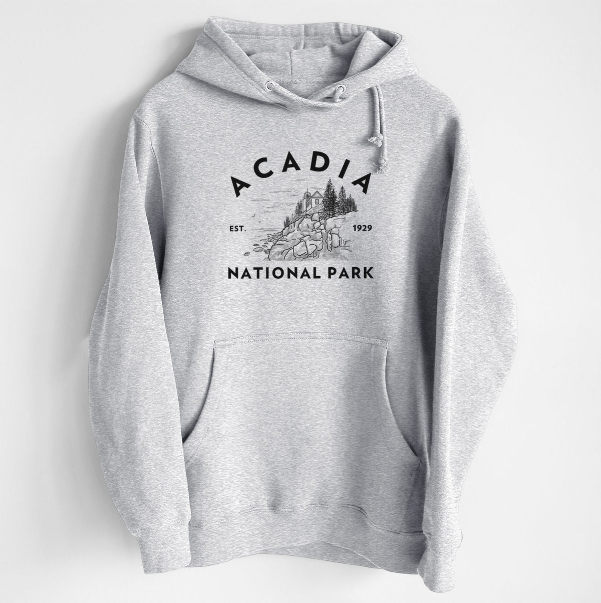 Acadia National Park - Heavyweight Fleece Hoodie