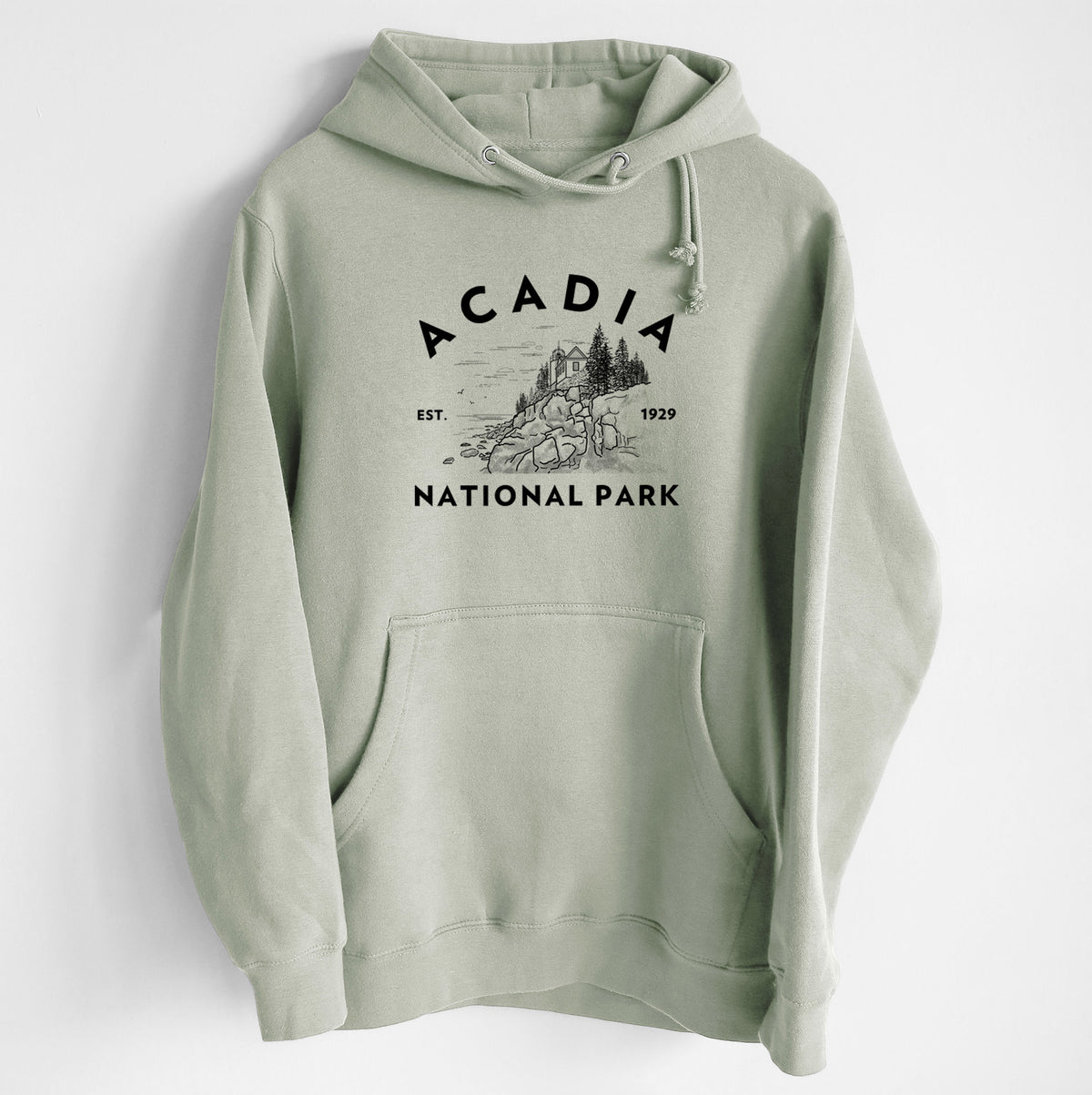 Acadia National Park - Heavyweight Fleece Hoodie