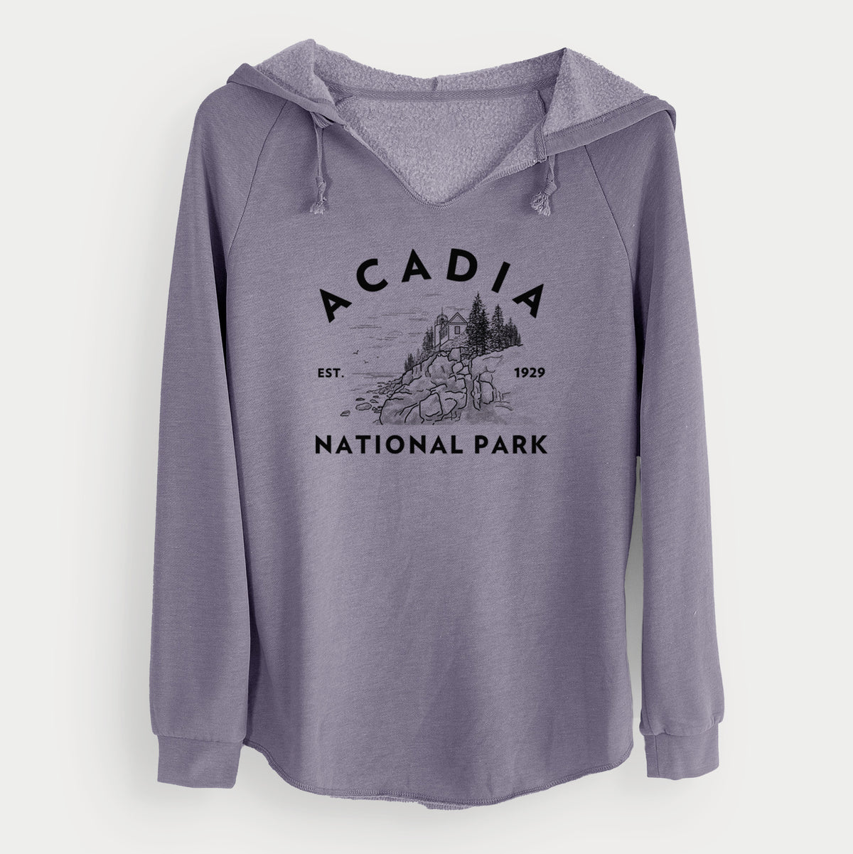 Acadia National Park - Cali Wave Hooded Sweatshirt