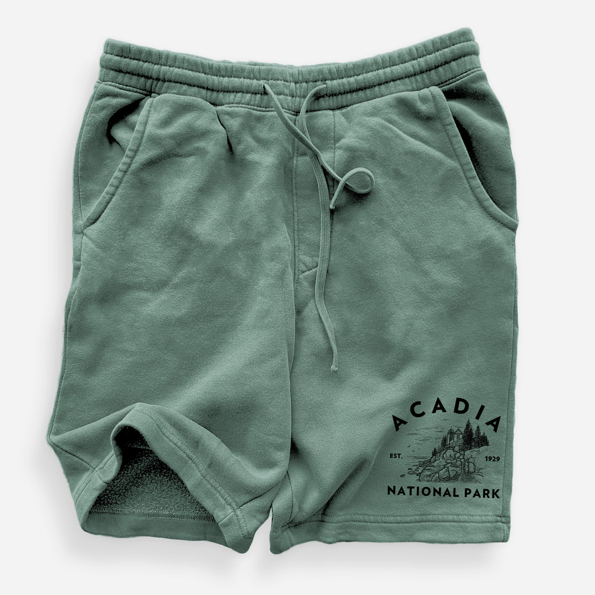 Acadia National Park - Unisex Pigment Dyed Shorts