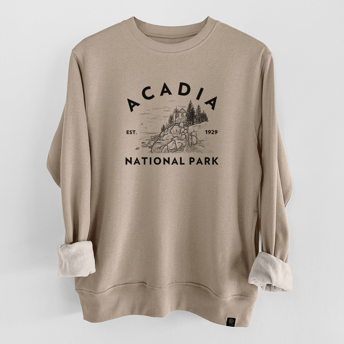 Acadia National Park  - Unisex Reclaimed Crewneck Sweatshirt