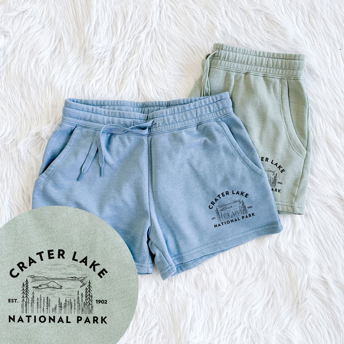 Crater Lake National Park - Women's Cali Wave Shorts