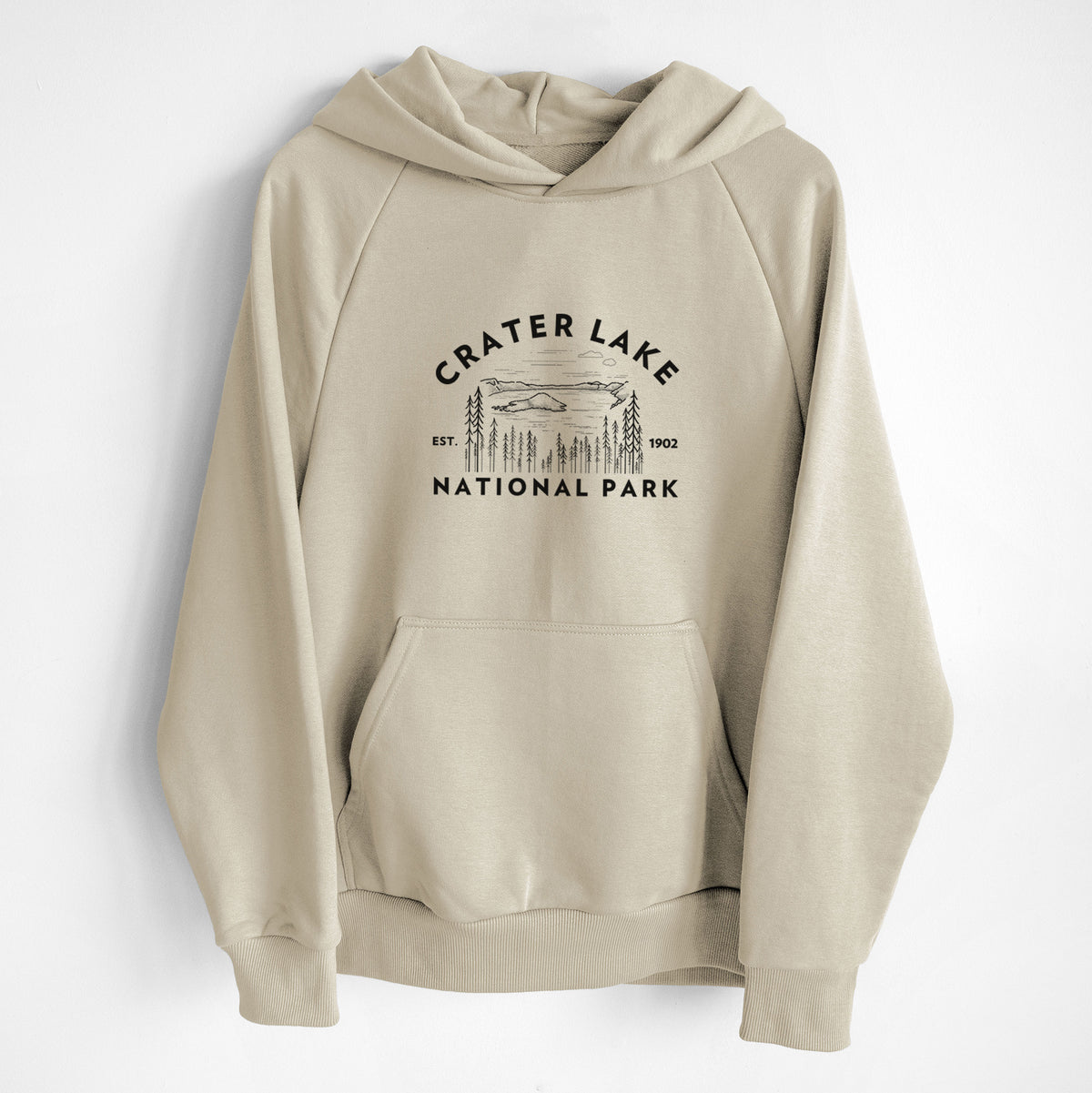 Crater Lake National Park - UltraLuxe Heavyweight French Terry Hoodie