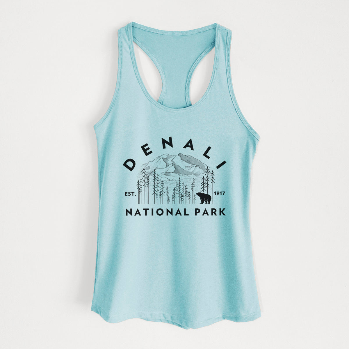 Denali National Park - Women&#39;s Racerback Tanktop