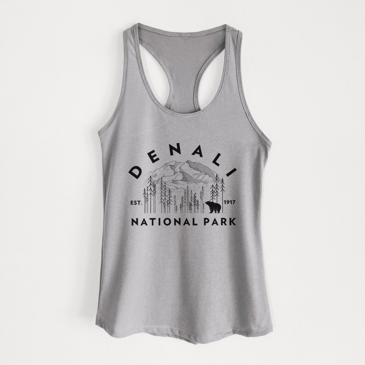 Denali National Park - Women&#39;s Racerback Tanktop