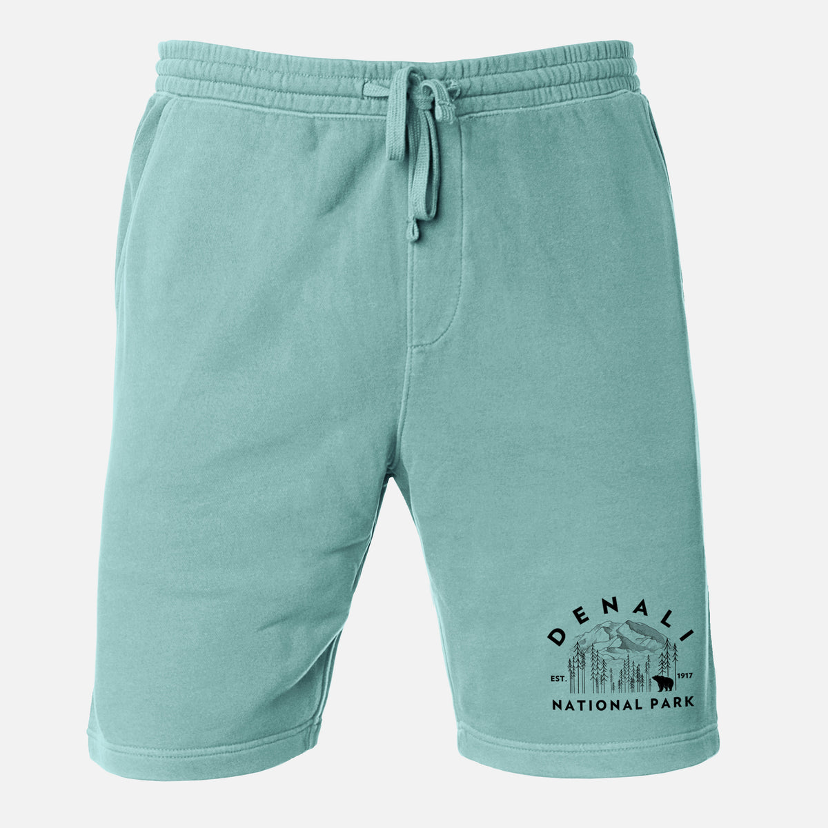Denali National Park - Unisex Pigment Dyed Shorts