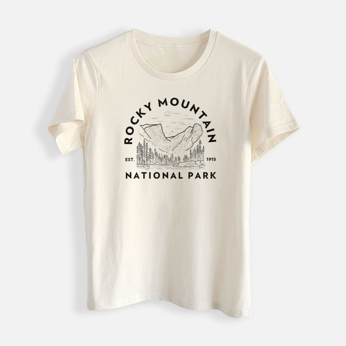 Rocky Mountain National Park - Womens Everyday Maple Tee