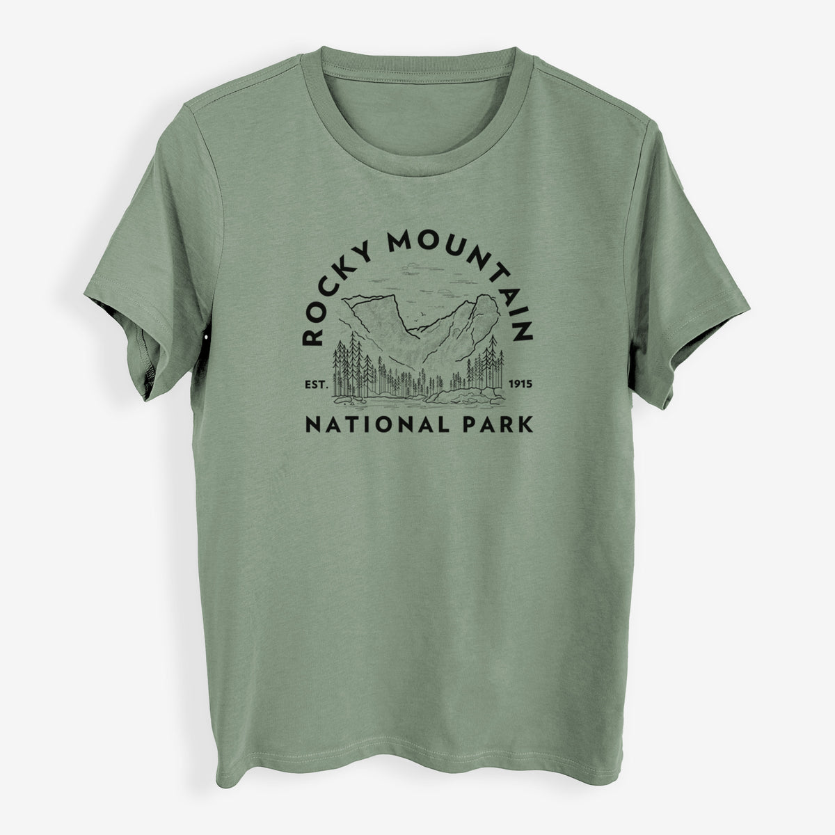 Rocky Mountain National Park - Womens Everyday Maple Tee