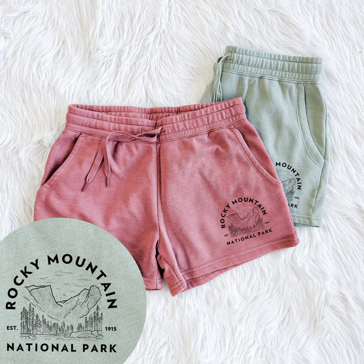 Rocky Mountain National Park - Women&#39;s Cali Wave Shorts