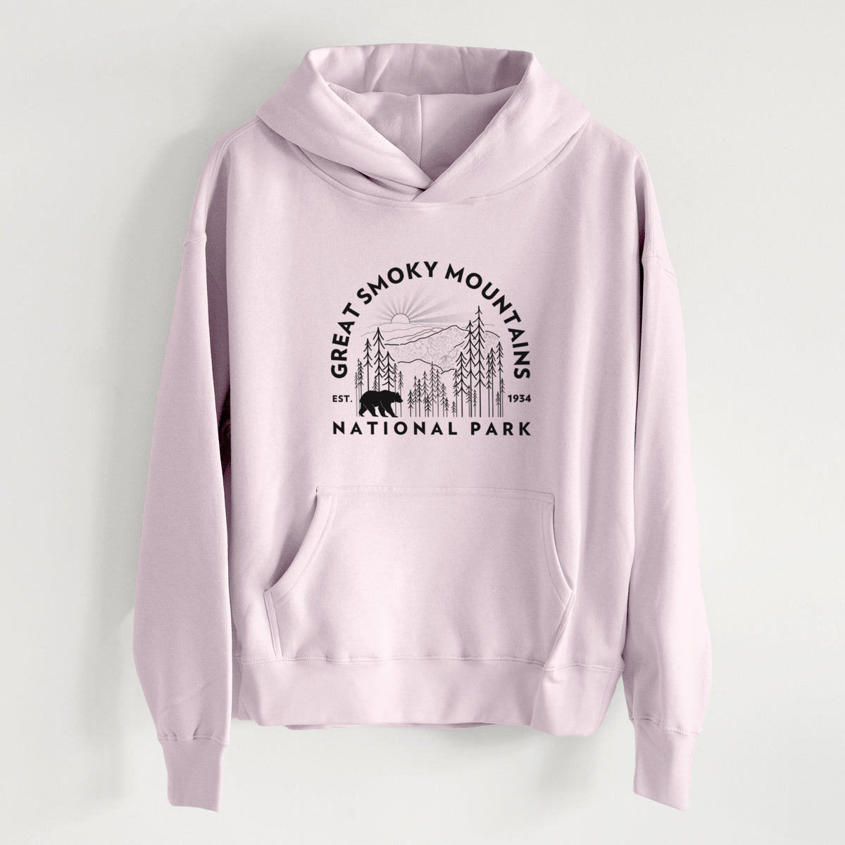 Great Smoky Mountains National Park - Women&#39;s Heavyweight Relaxed Hoodie