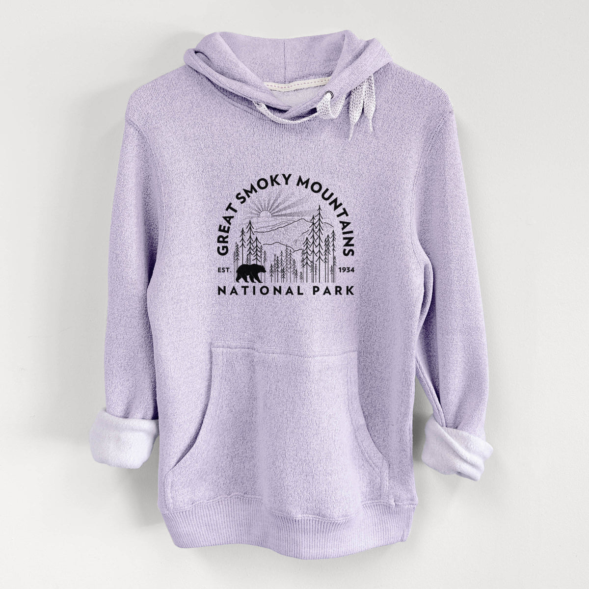 Great Smoky Mountains National Park - Knit Hoodie