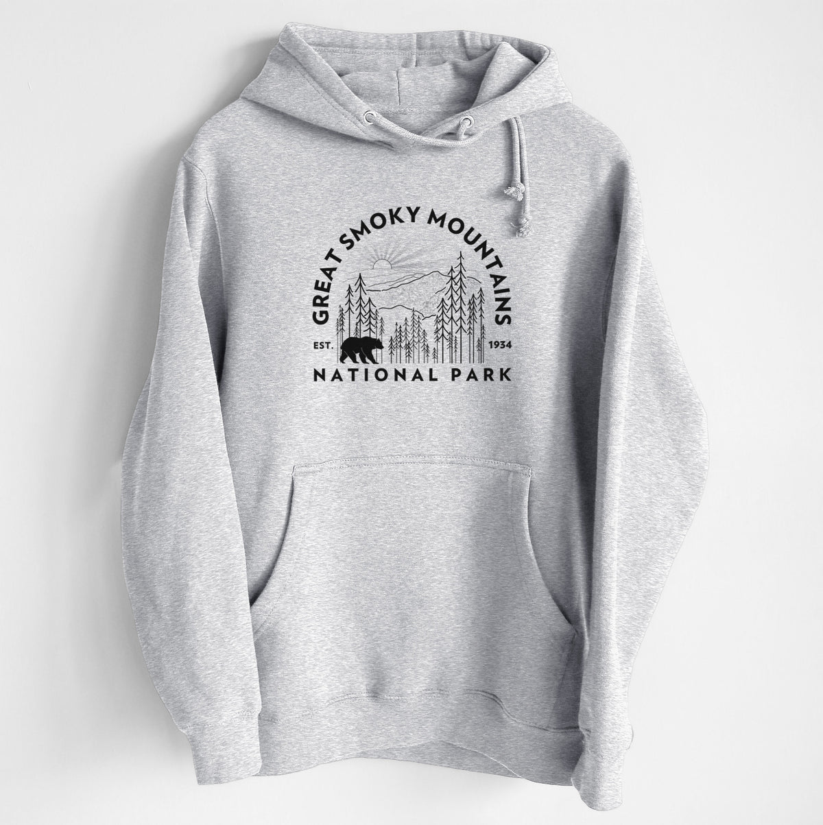 Great Smoky Mountains National Park - Heavyweight Fleece Hoodie