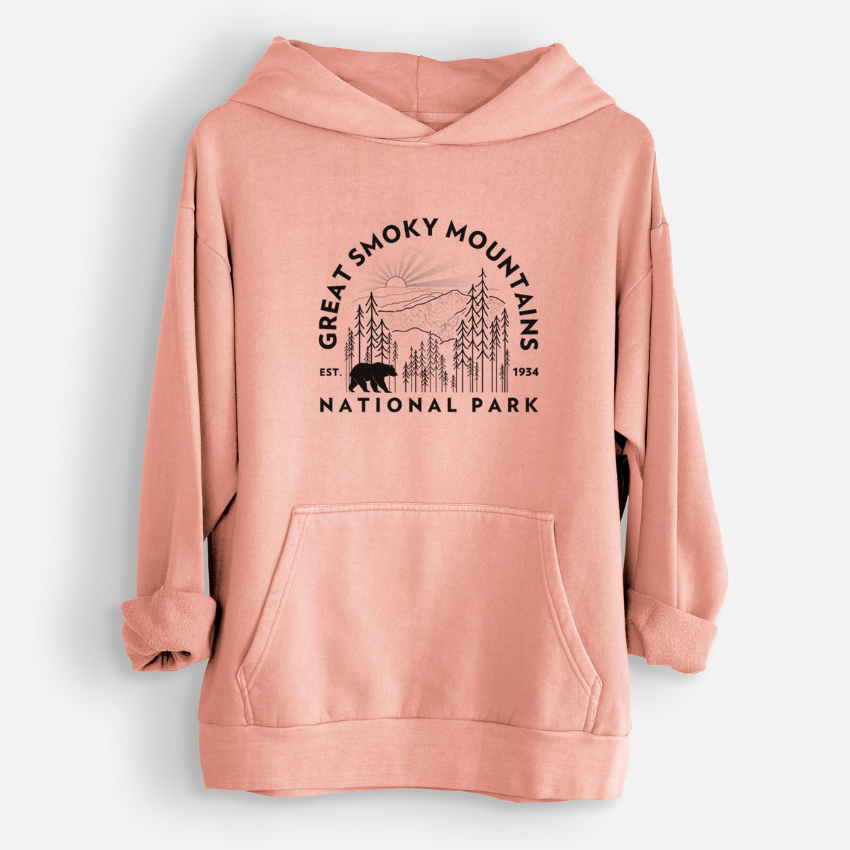 Great Smoky Mountains National Park  - Urban Heavyweight Hoodie