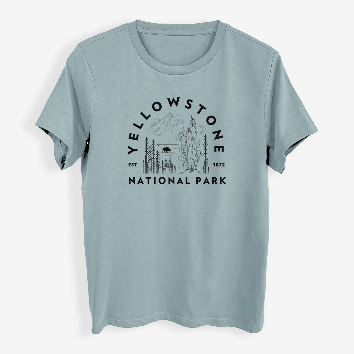 Yellowstone National Park - Womens Everyday Maple Tee