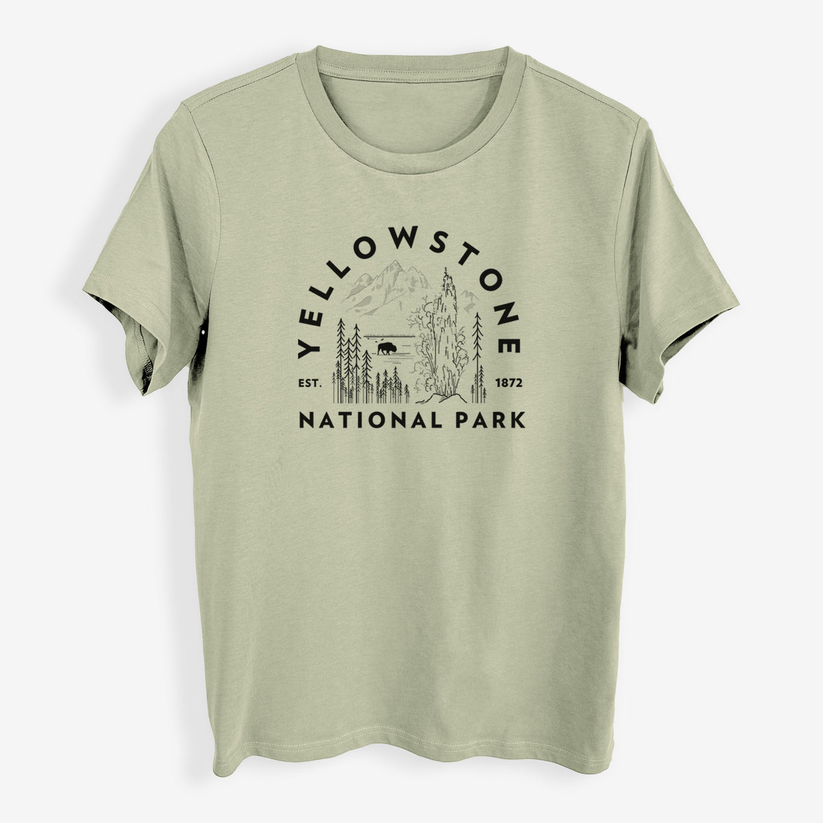 Yellowstone National Park - Womens Everyday Maple Tee