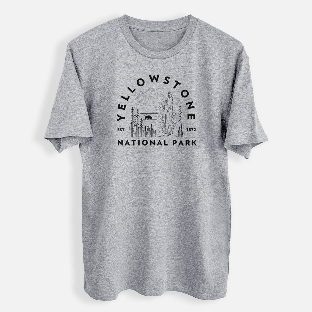 Yellowstone National Park - Mens Everyday Staple Tee