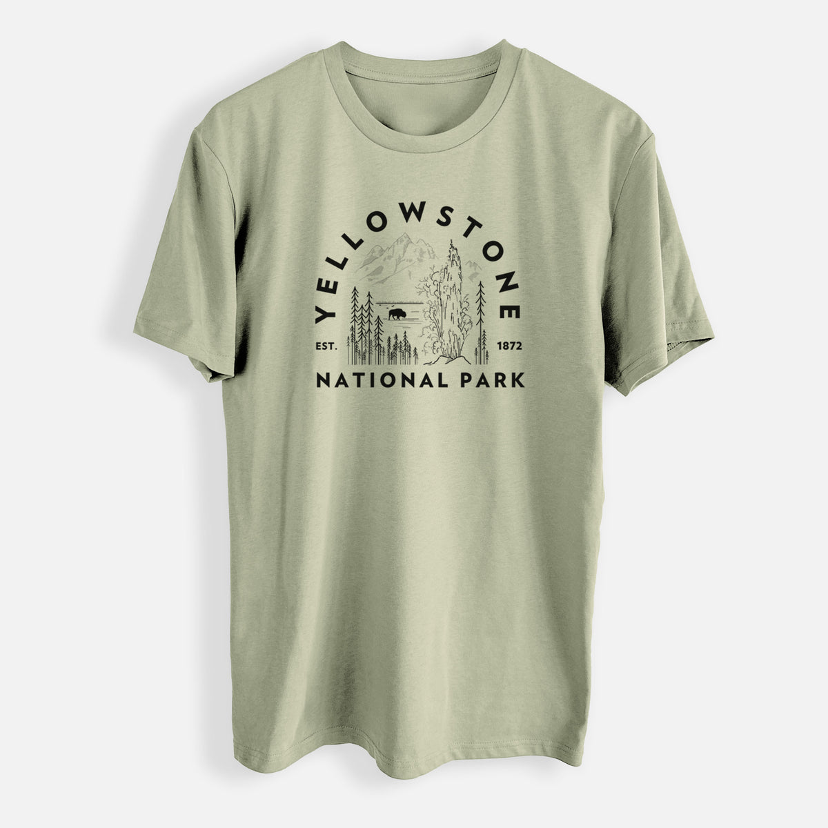 Yellowstone National Park - Mens Everyday Staple Tee