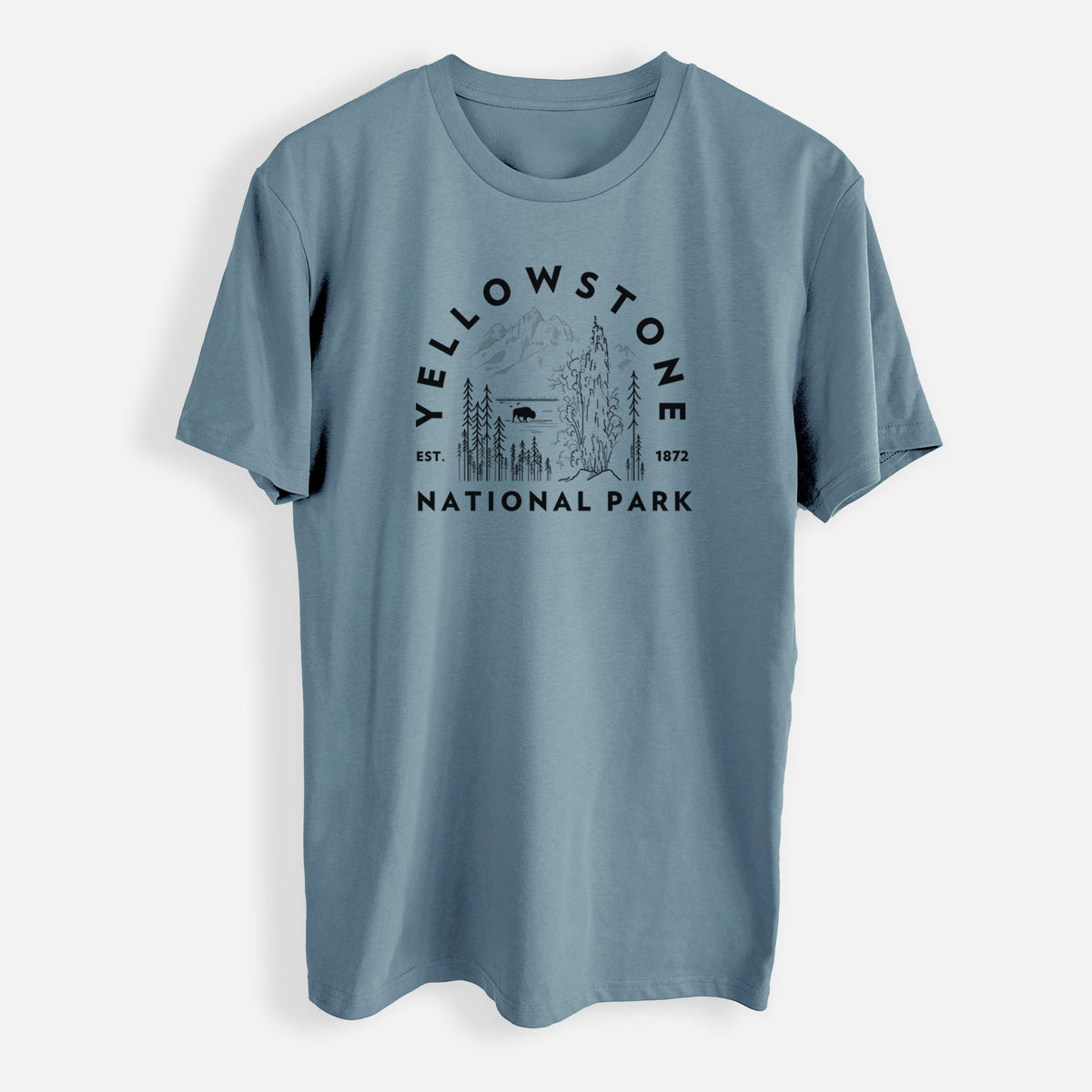 Yellowstone National Park - Mens Everyday Staple Tee