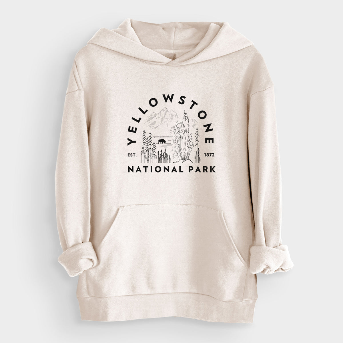 Yellowstone National Park  - Bodega Midweight Hoodie