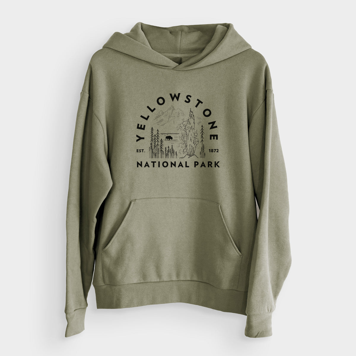 Yellowstone National Park  - Bodega Midweight Hoodie