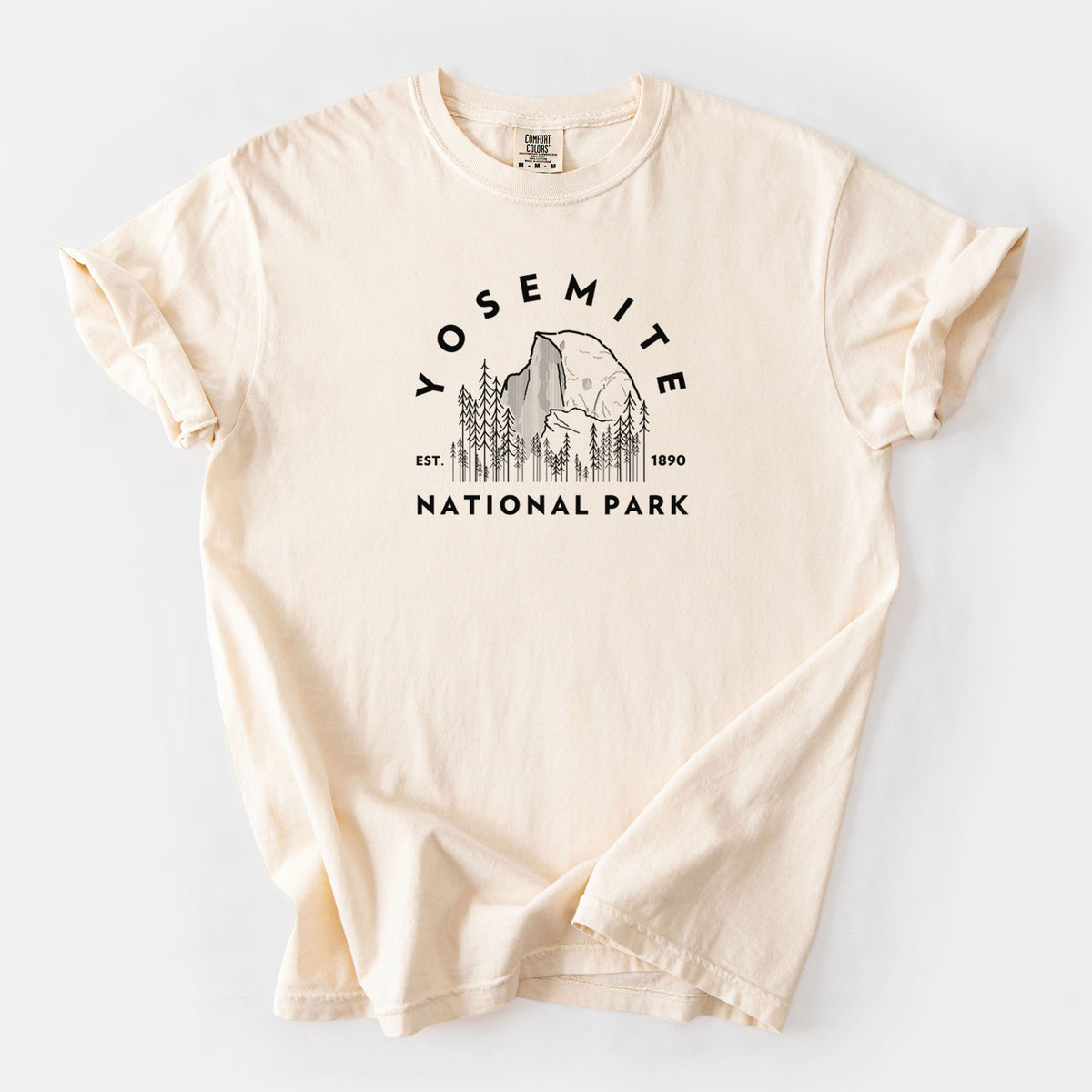 Yosemite National Park - Unisex Comfort Colors Garment-Dyed Heavyweight T-shirt