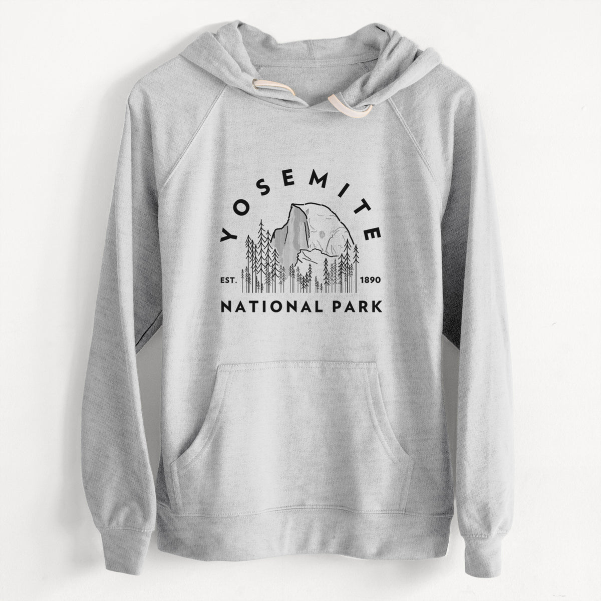 CLEARANCE - Yosemite National Park  - Unisex Slim Fit Loopback Terry Hoodie