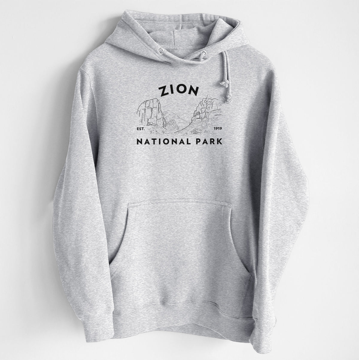 Zion National Park - Heavyweight Fleece Hoodie