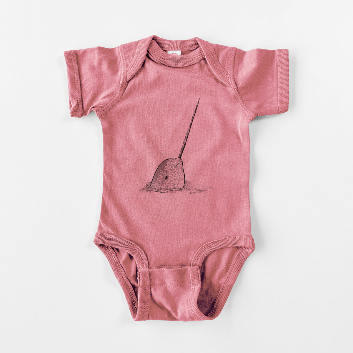 Narwhal - Monodon monoceros - Baby Fine Jersey Bodysuit