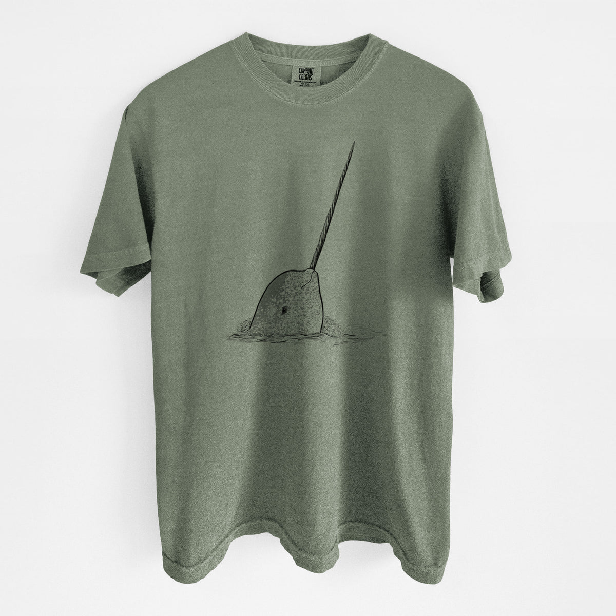 Narwhal - Monodon monoceros - Unisex Comfort Colors Garment-Dyed Heavyweight T-shirt