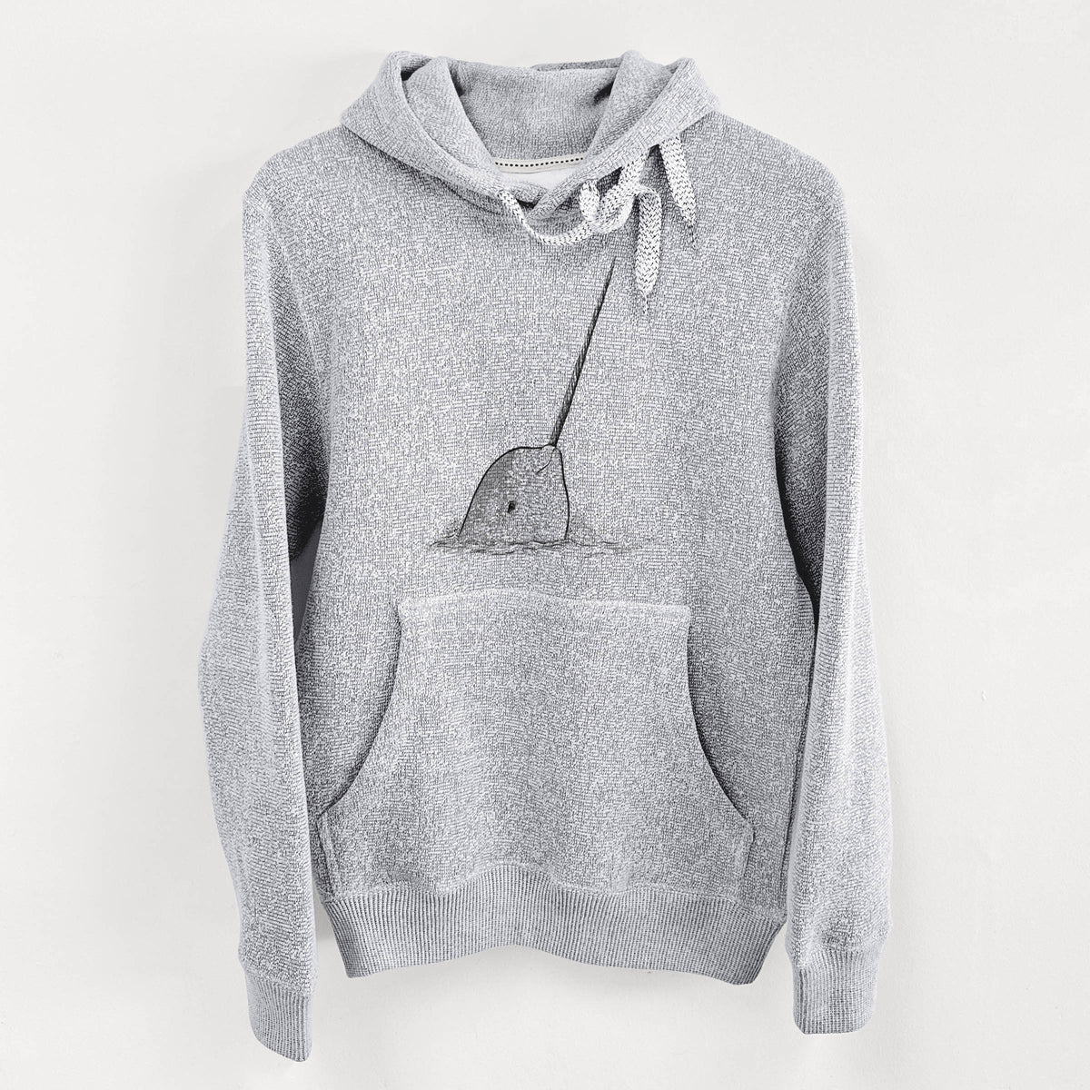 Narwhal - Monodon monoceros - Knit Hoodie