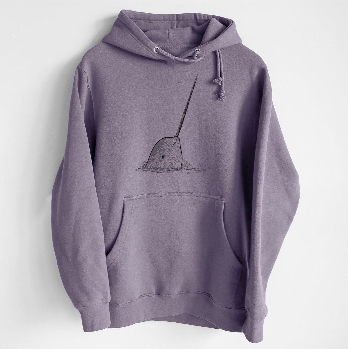 Narwhal - Monodon monoceros - Heavyweight Fleece Hoodie
