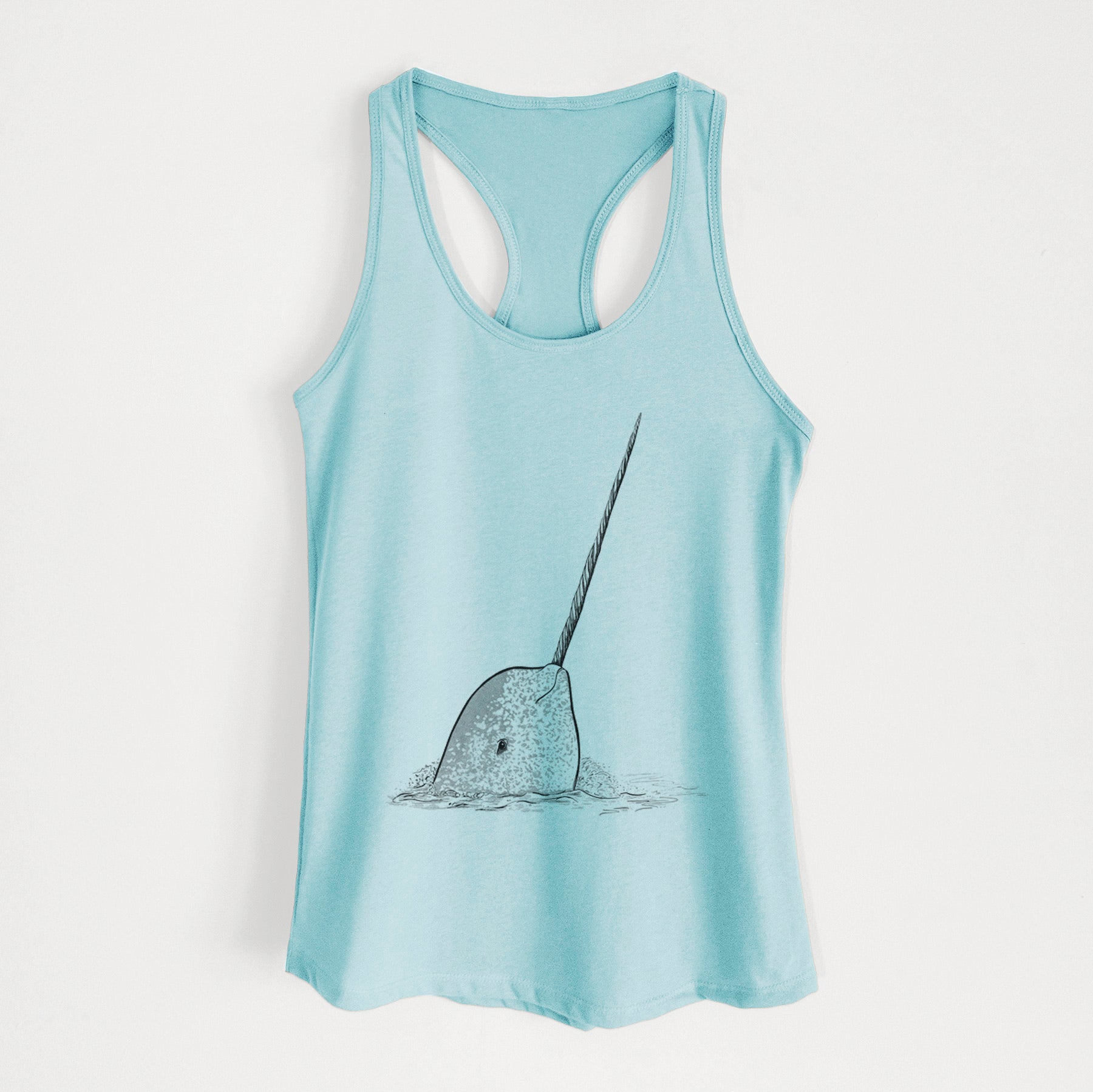 Narwhal - Monodon monoceros - Women's Racerback Tanktop